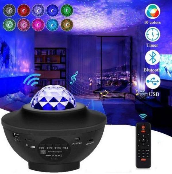 ضوء جهاز عرض النجوم starry projector light