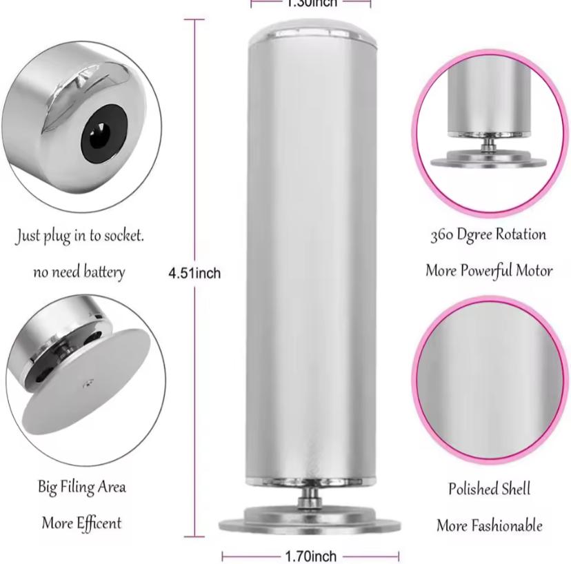 Electric Foot Callus Remover (مزيل الجلد الميت للقدمين )