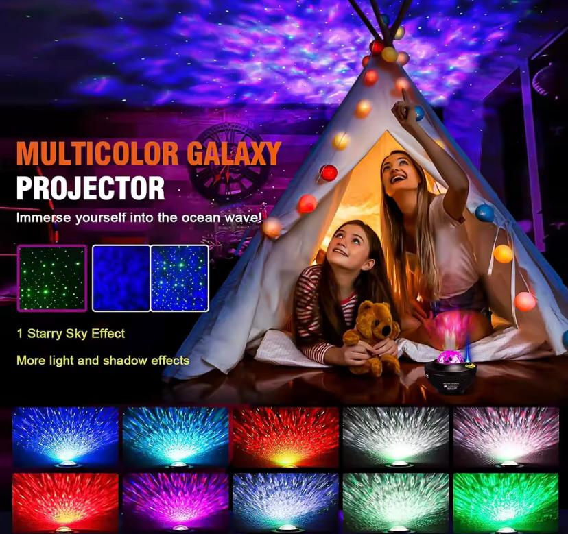 ضوء جهاز عرض النجوم starry projector light